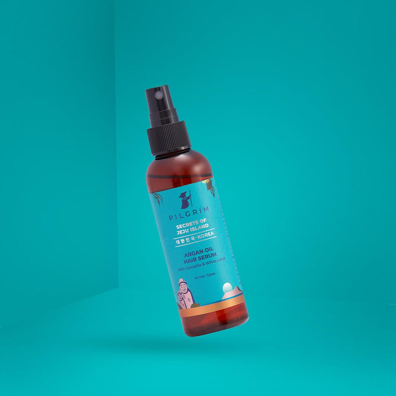 Pilgrim Pilgrim Argan Oil Hair Serum with Camellia & White Lotus, 100ml - Buy from Indicrest