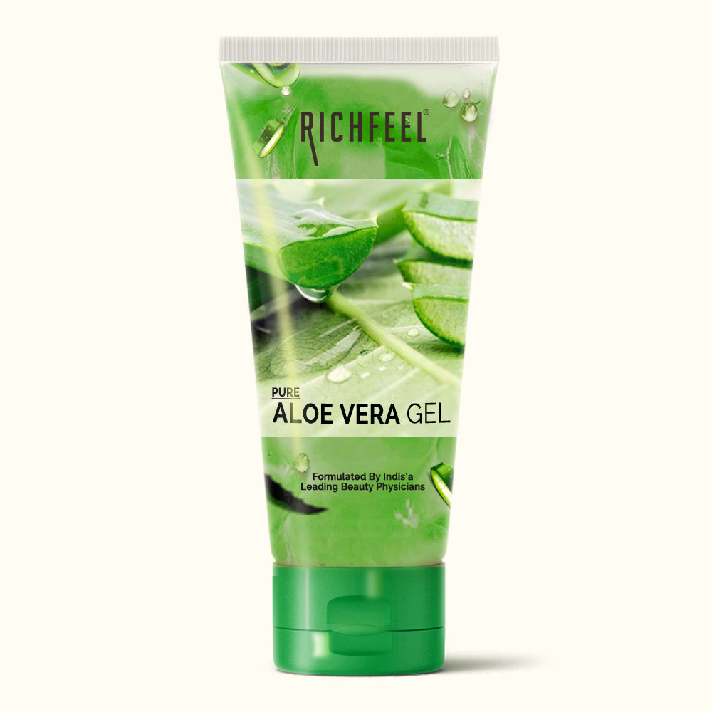 Richfeell Pure Aloe Vera Gel 100Ml - Buy from Indicrest