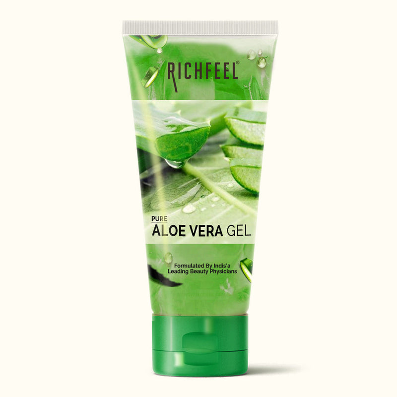Richfeell Pure Aloe Vera Gel 100Ml - Buy from Indicrest