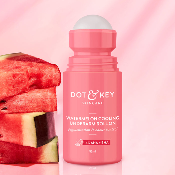 Dot & Key Watermelon Underarm Roll On, 50ml