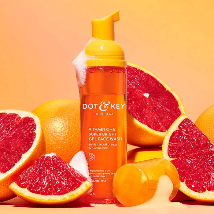 Dot & Key Vitamin C Foaming Face Wash, 80ml