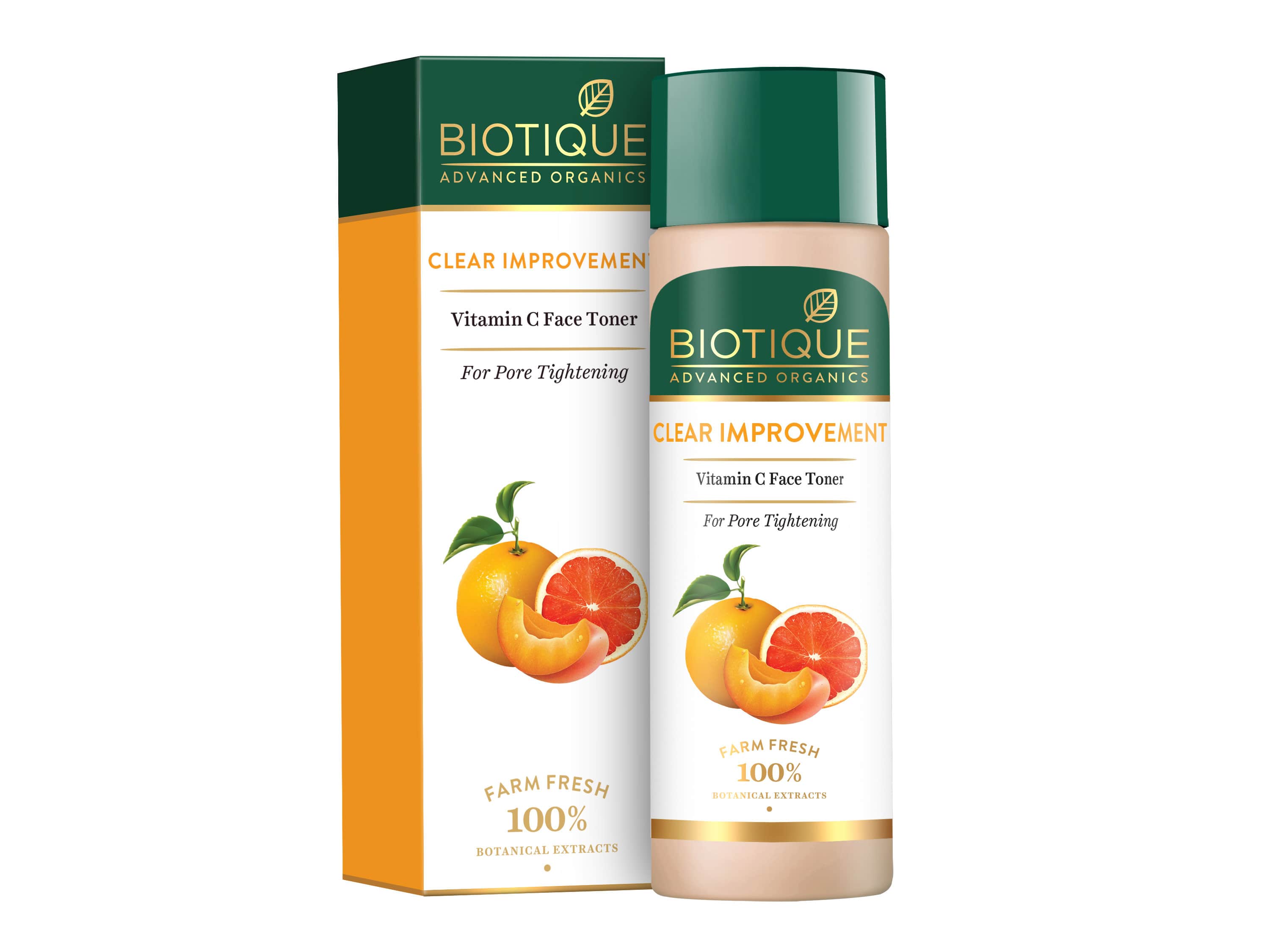Biotique Clear Improvement Vitamin C Face Toner, 120ml - Image 2 - Buy from Indicrest