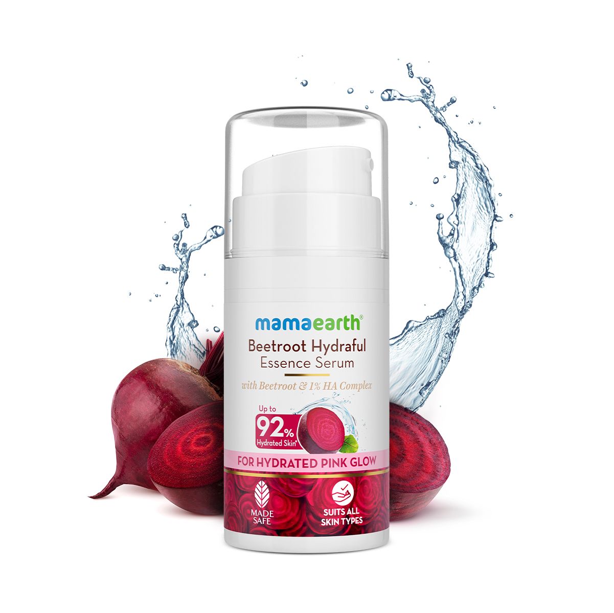 Mamaearth Beetroot Hydraful Essence Serum, 15ml - Buy from Indicrest