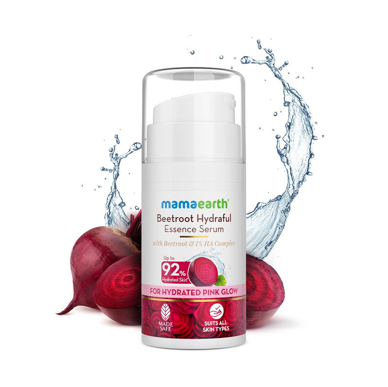 Mamaearth Beetroot Hydraful Essence Serum, 15ml - Buy from Indicrest