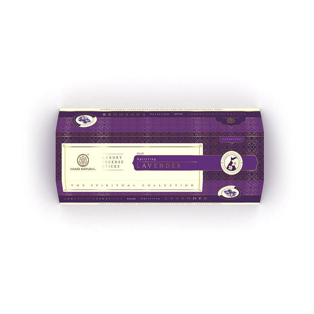 Khadi Natural Incense Sticks Lavender Combo (Pack of 3) - Image 5 - Buy from Indicrest