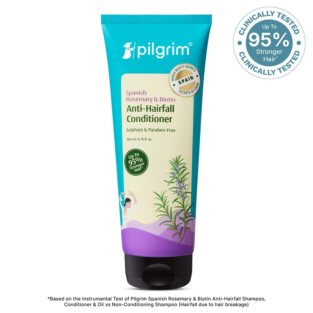 Pilgrim Spanish Rosemary & Biotin Anti-Hairfall Conditioner, 200ml - Buy from Indicrest