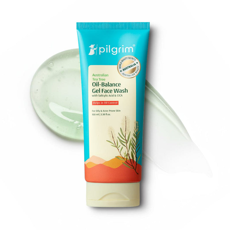 Pilgrim Australian Tea Tree Oil-Balance Gel Face Wash, 100ml - Buy from Indicrest