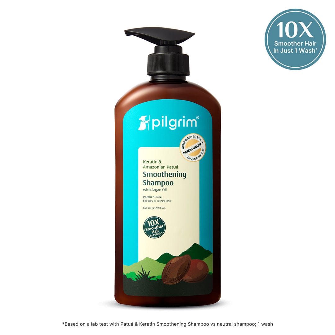 Pilgrim Keratin & Amazonian Patua Smoothening Shampoo, 200ml - Image 3 - Buy from Indicrest