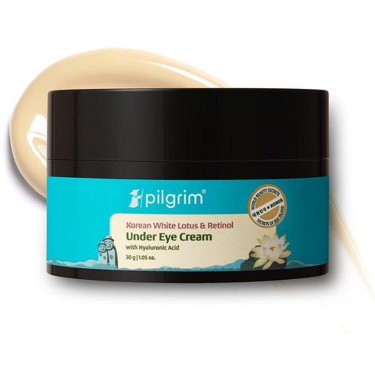 Pilgrim Retinol Under Eye Cream with Vitamin C & Hyaluronic Acid, 30g - Buy from Indicrest