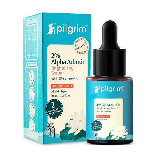 Pilgrim 2% Alpha Arbutin Brightening Serum, 30ml - Buy from Indicrest