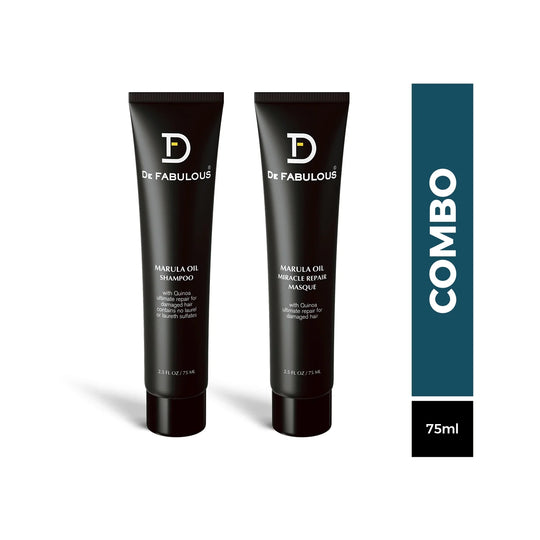 De Fabulous Marula Oil Shampoo 75ml and Masque 75ml - Buy from Indicrest