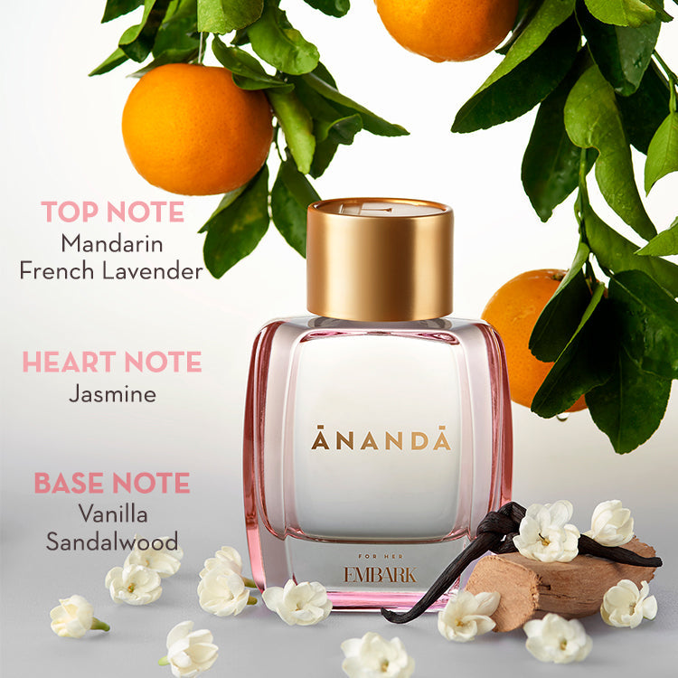 Embark Perfumes Ananda For Her - Eau De Parfum (EDP) ORIENTAL - FLORAL, 100 ml
