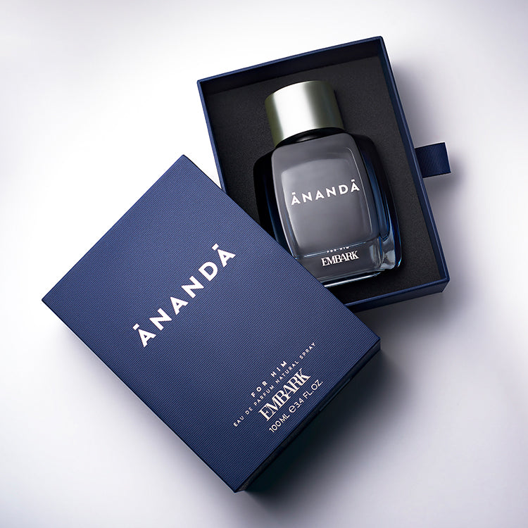 Embark Perfumes Ananda For Him - Eau De Parfum (EDP) AROMATIC - AQUATIC, 100 ml