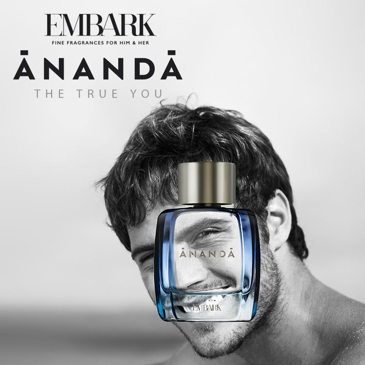 Embark Perfumes Ananda For Him - Eau De Parfum (EDP) AROMATIC - AQUATIC, 100 ml