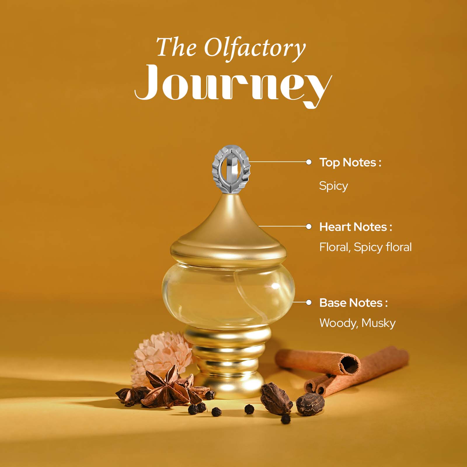 1001 Nights Perfume for Unisex 60 ML - Image 5 - Buy from Indicrest