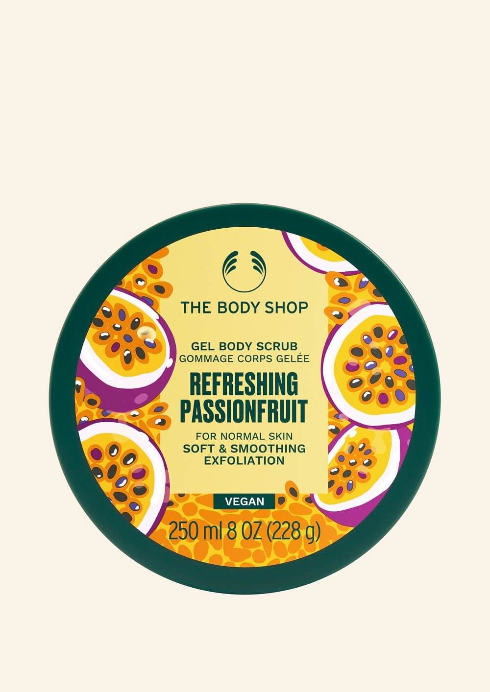 The Body Shop Refreshing Passionfruit Body Scrub, 250ml