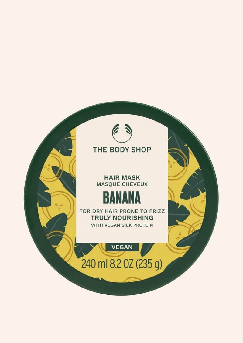 The Body Shop Banana Truly Nourishing Hair Mask, 240ml Buy at Indicrest