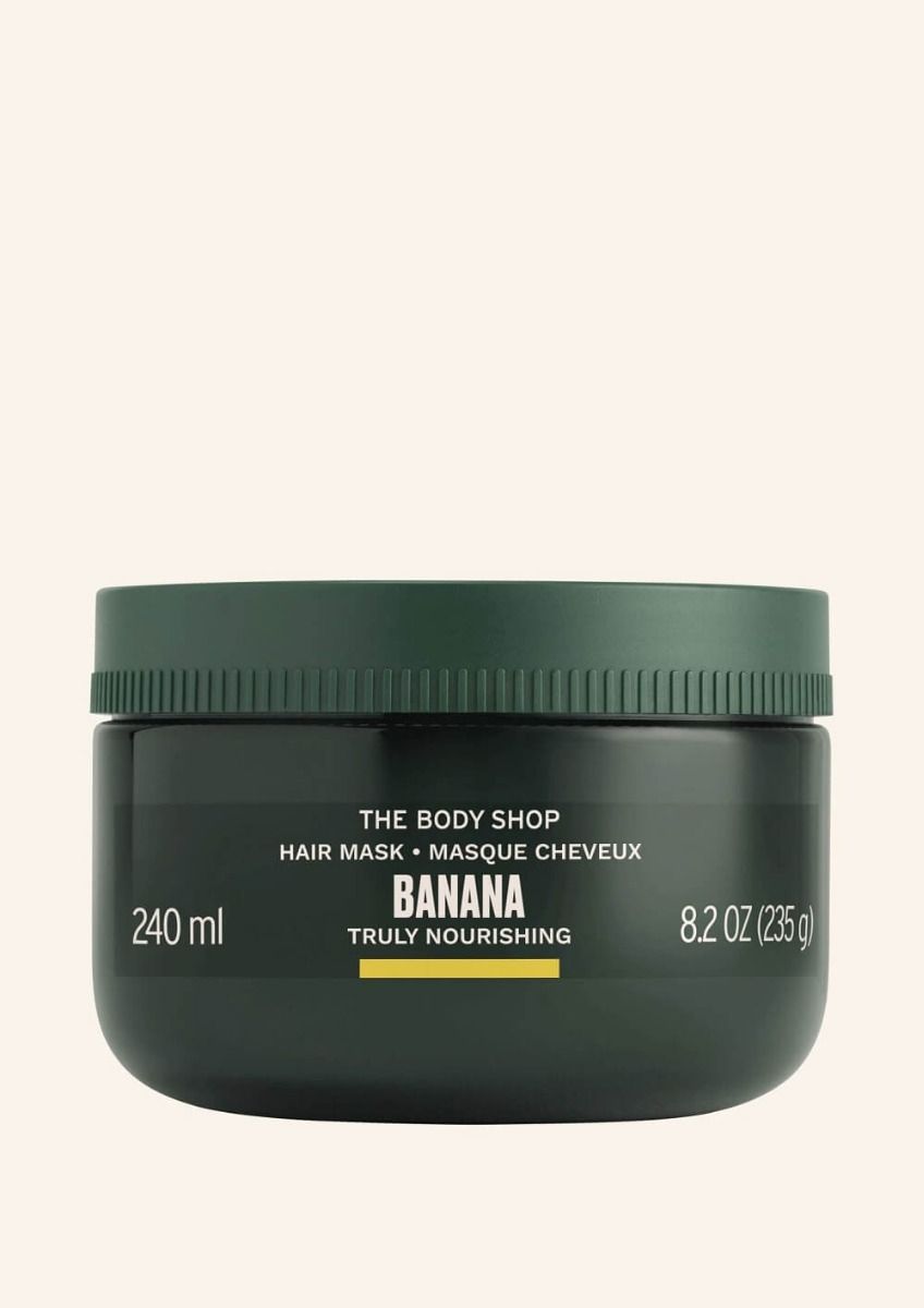 The Body Shop Banana Truly Nourishing Hair Mask, 240ml