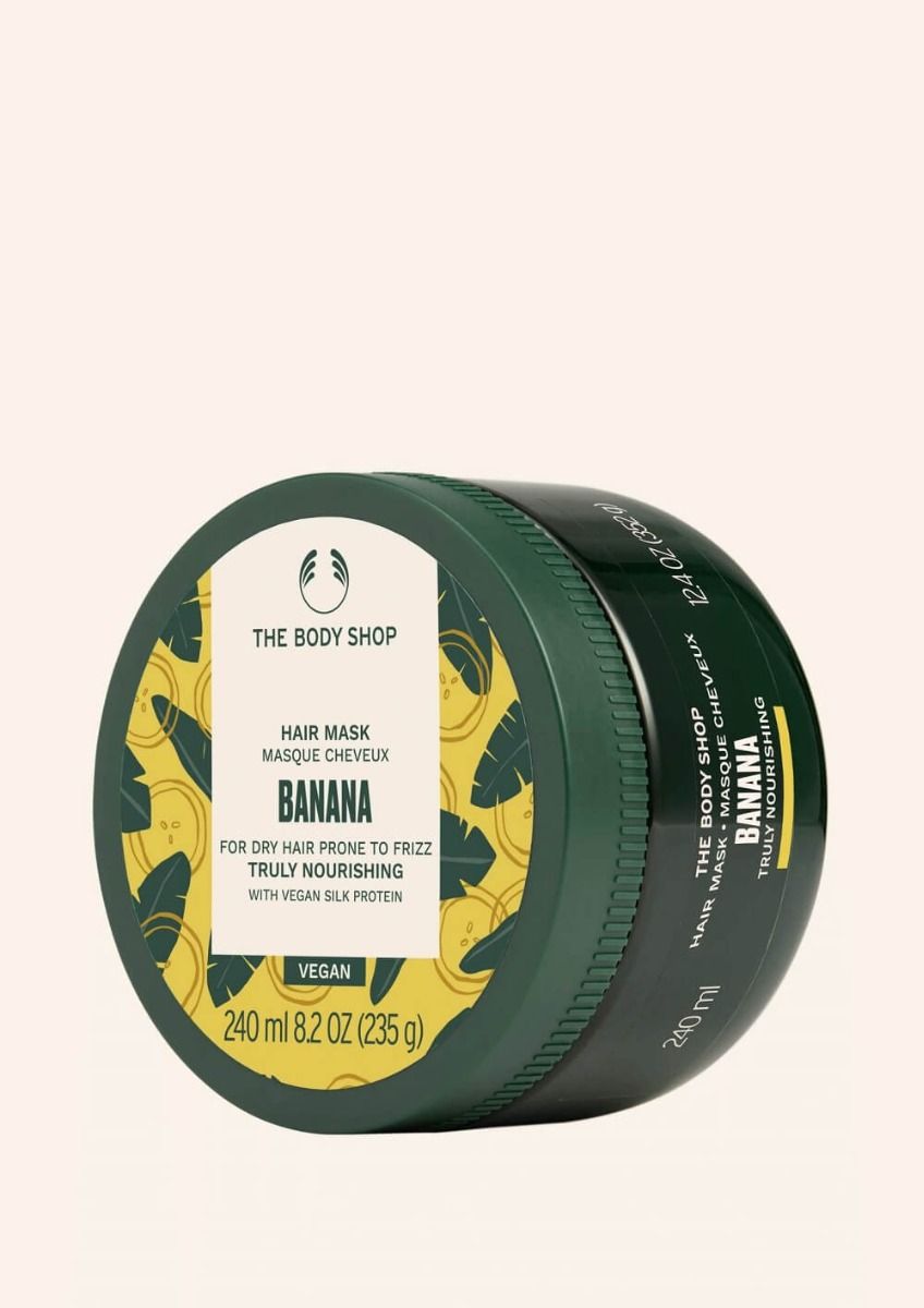 The Body Shop Banana Truly Nourishing Hair Mask, 240ml