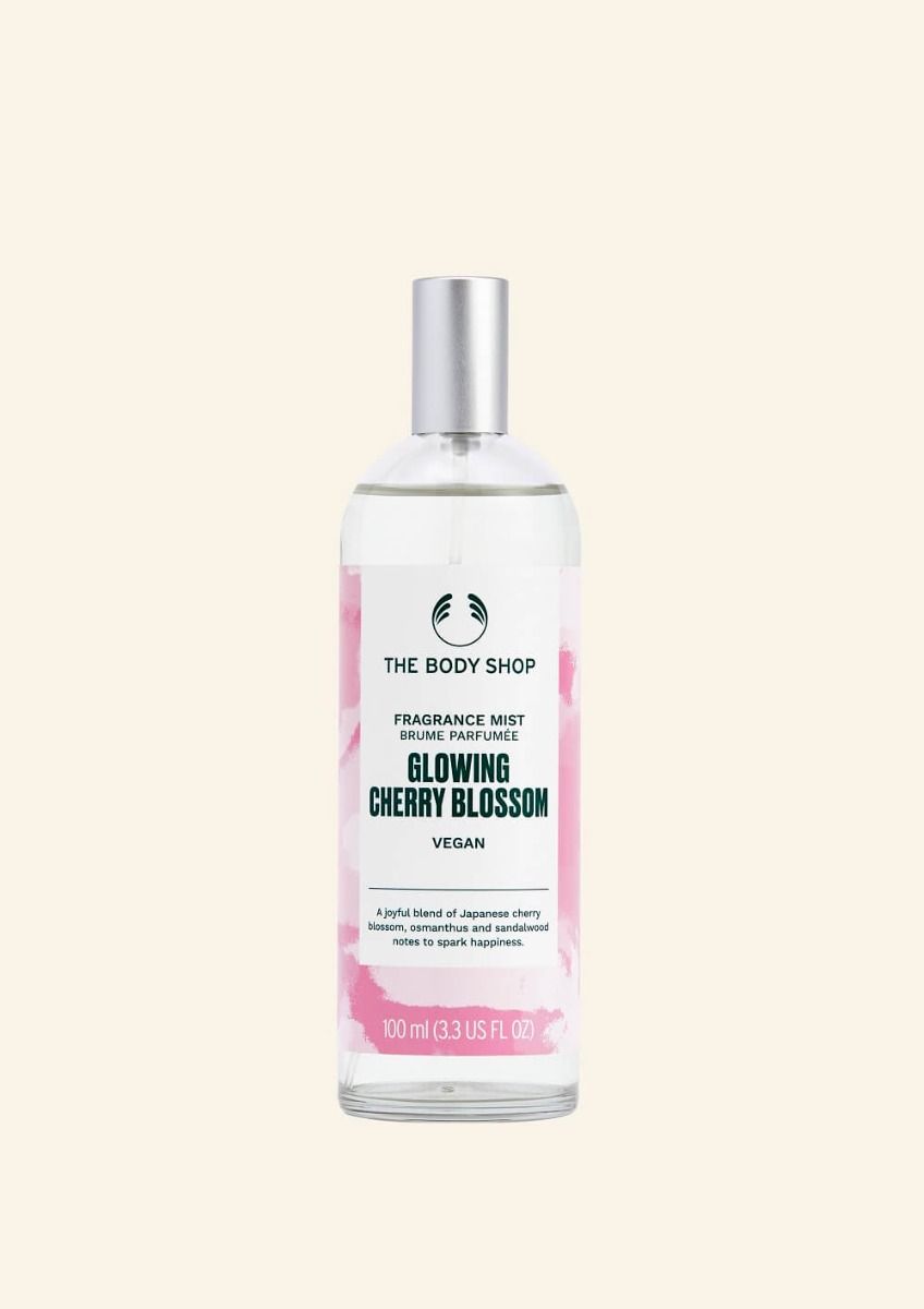 The Body Shop Glowing Cherry Blossom Body Mist, 100ml