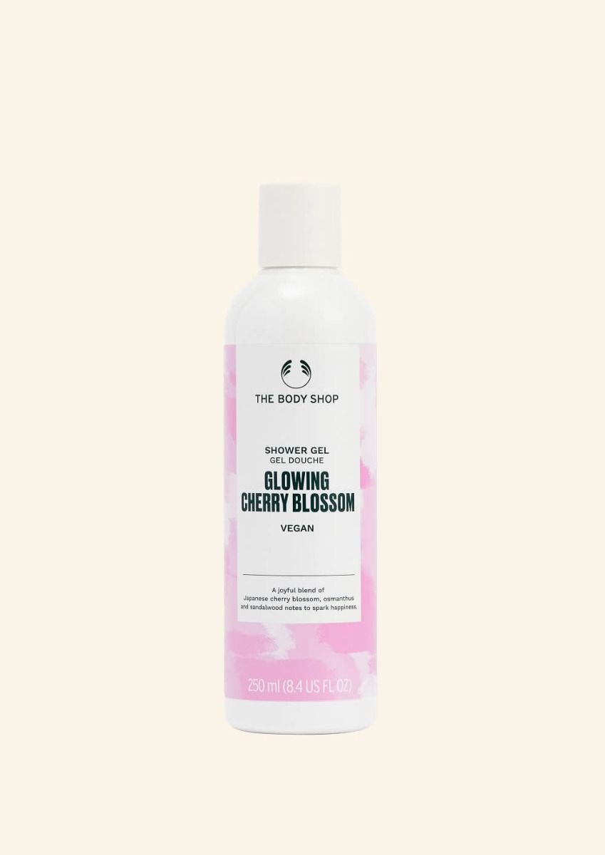 The Body Shop Glowing Cherry Blossom Shower Gel, 250ml