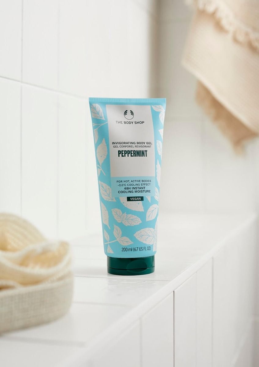 The Body Shop Peppermint Invigorating Body Gel, 200ml Buy at Indicrest Image 3