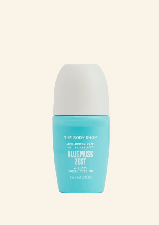 The Body Shop Blue Musk Zest Anti-Perspirant Deodorant, 50ml Buy at Indicrest