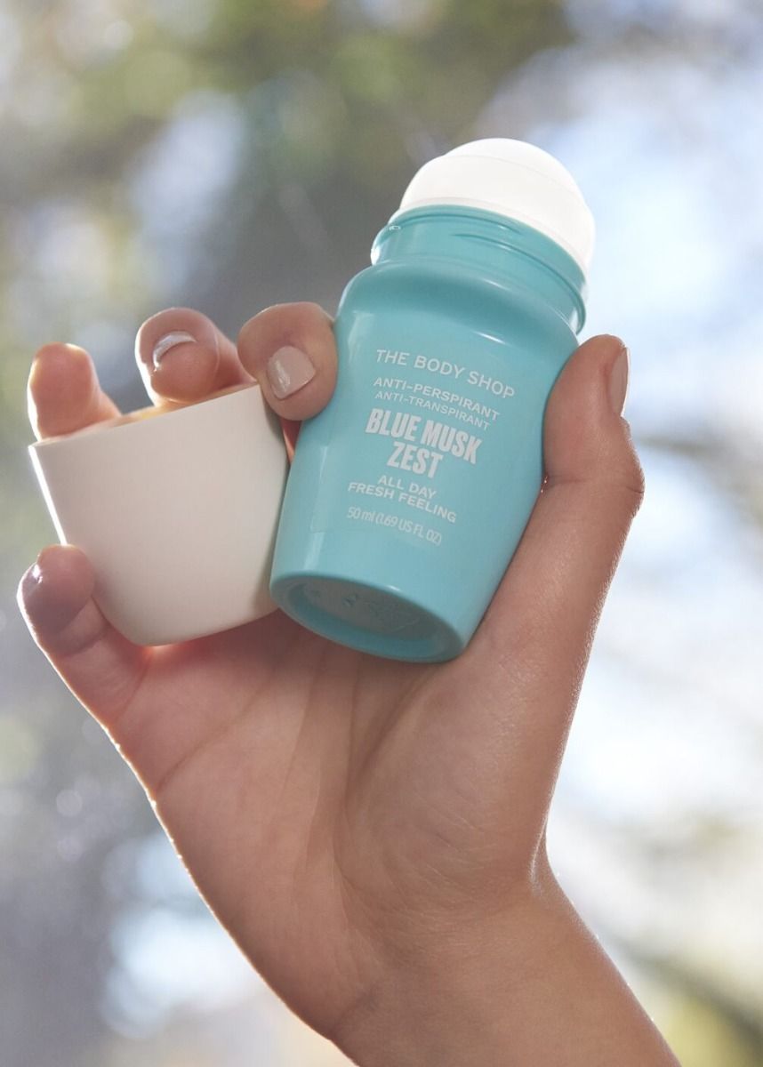The Body Shop Blue Musk Zest Anti-Perspirant Deodorant, 50ml