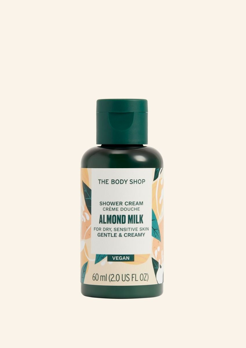 The Body Shop Almond Milk Shower Cream, 60ml