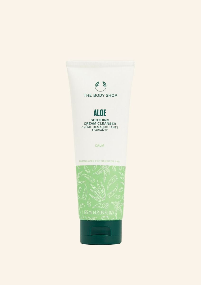 The Body Shop Aloe Soothing Cream Cleanser, 125ml