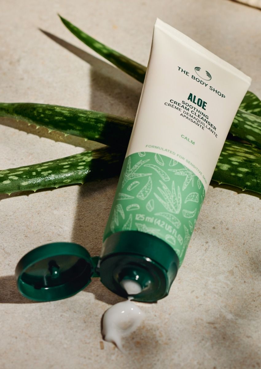 The Body Shop Aloe Soothing Cream Cleanser, 125ml