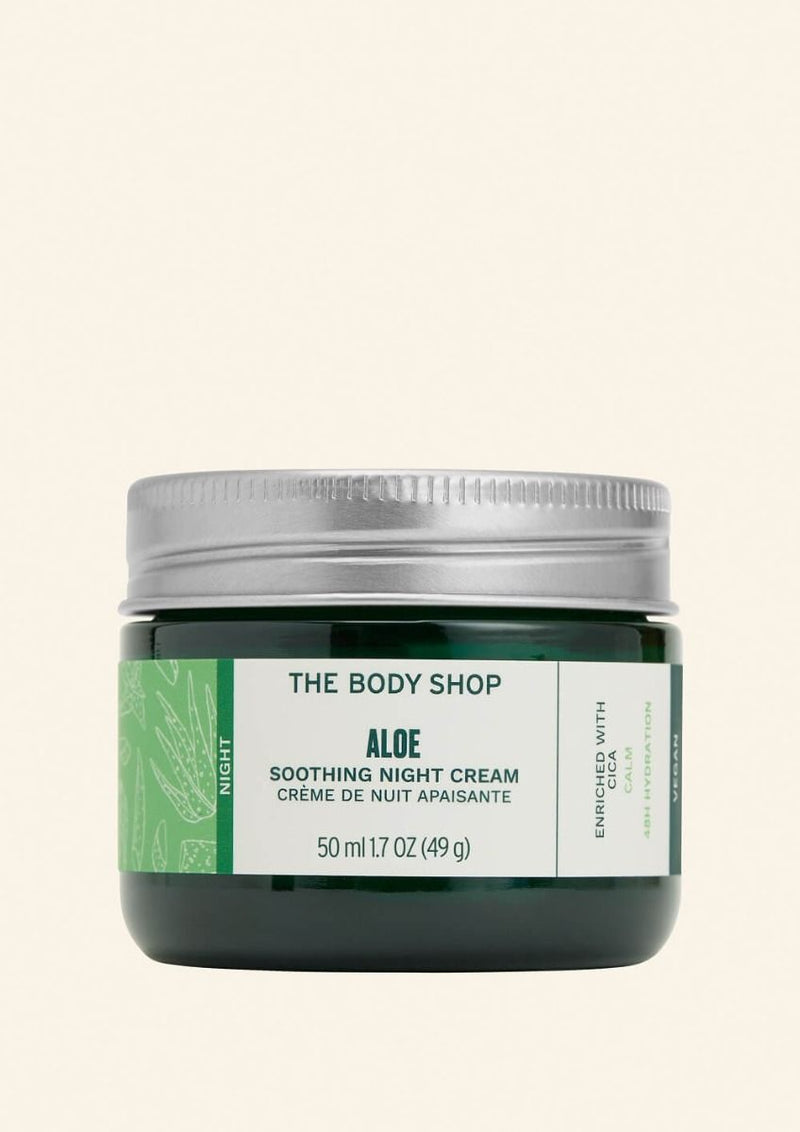 The Body Shop Aloe Soothing Night Cream, 50ml Buy at Indicrest