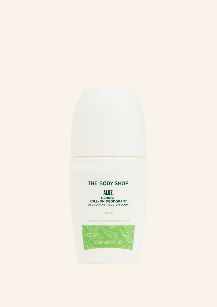 The Body Shop Aloe Caring Roll-On Deodorant, 50ml