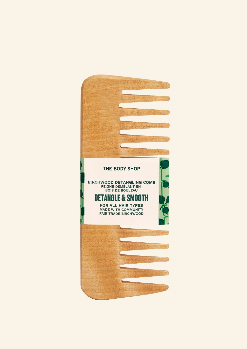 The Body Shop Birchwood Detangling Comb, 1pc