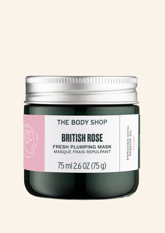 The Body Shop British Rose Fresh Plumping Mask, 75ml Buy at Indicrest