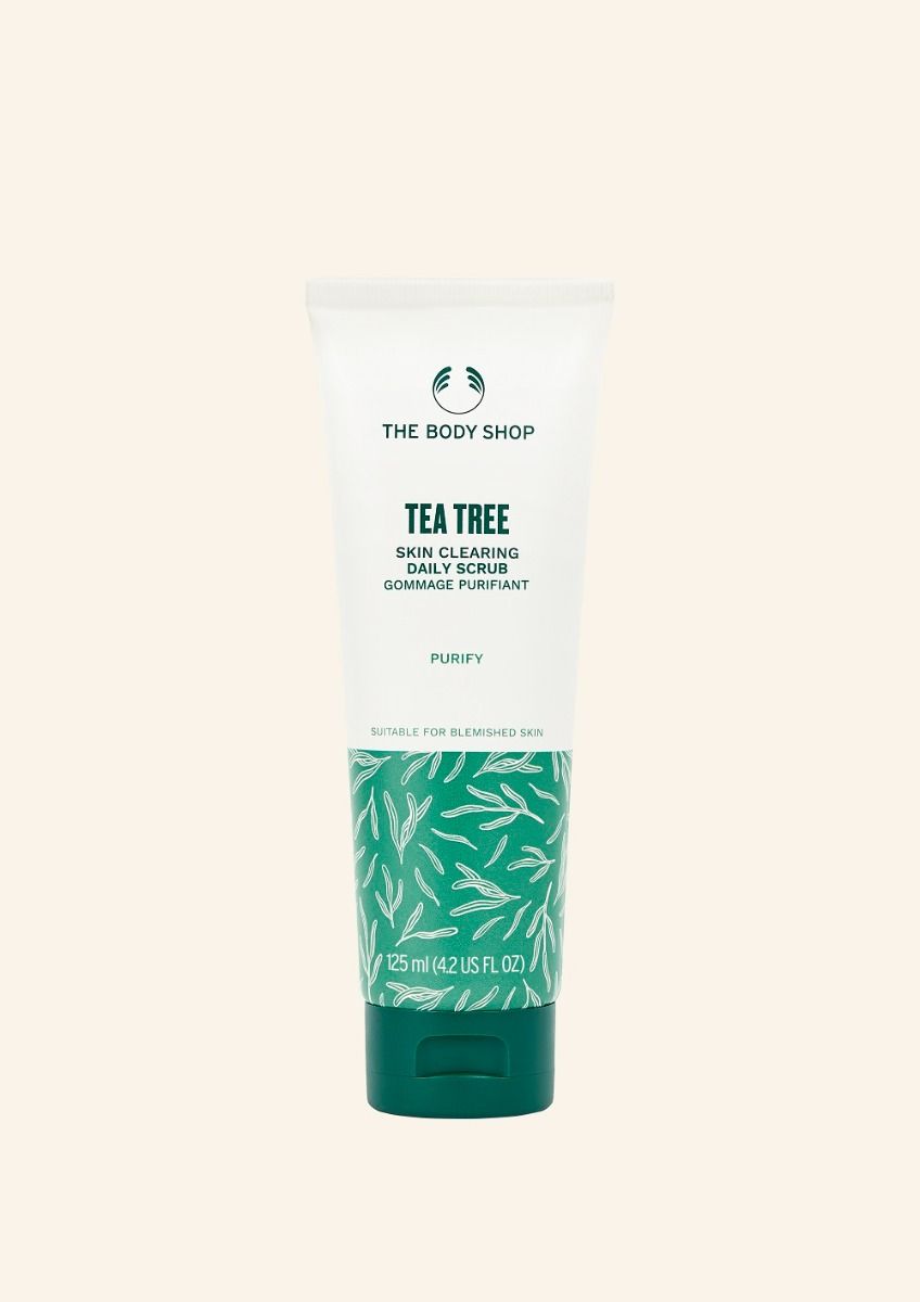 The Body Shop Tea Tree Skin Clearing Daily Scrub, 125ml