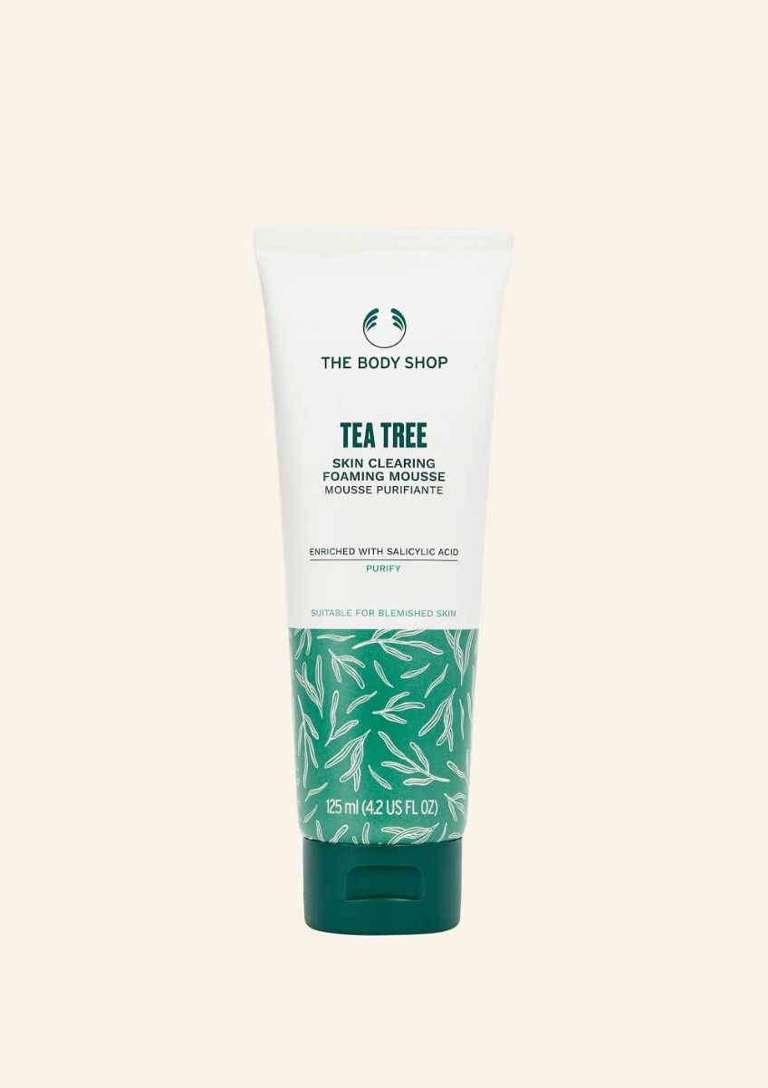 The Body Shop Tea Tree Skin Clearing Foaming Mousse, 125ml