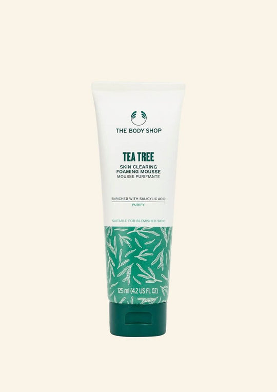 The Body Shop Tea Tree Skin Clearing Foaming Mousse, 125ml Buy at Indicrest
