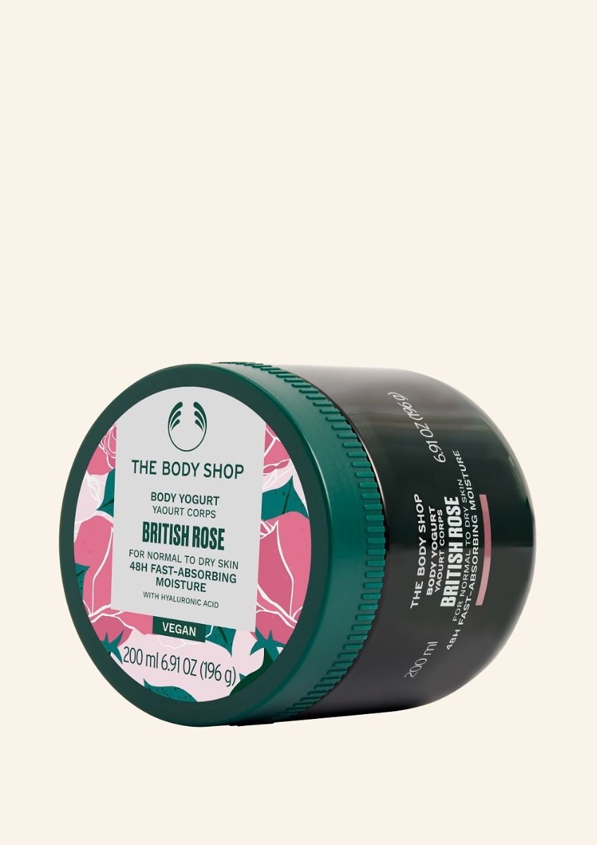The Body Shop British Rose Body Yogurt, 200ml