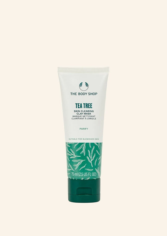 The Body Shop Tea Tree Skin Clearing Clay Mask, 75ml Buy at Indicrest
