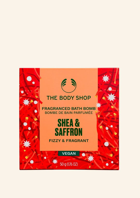 The Body Shop Shea & Saffron Bath Bomb, 50g Buy at Indicrest