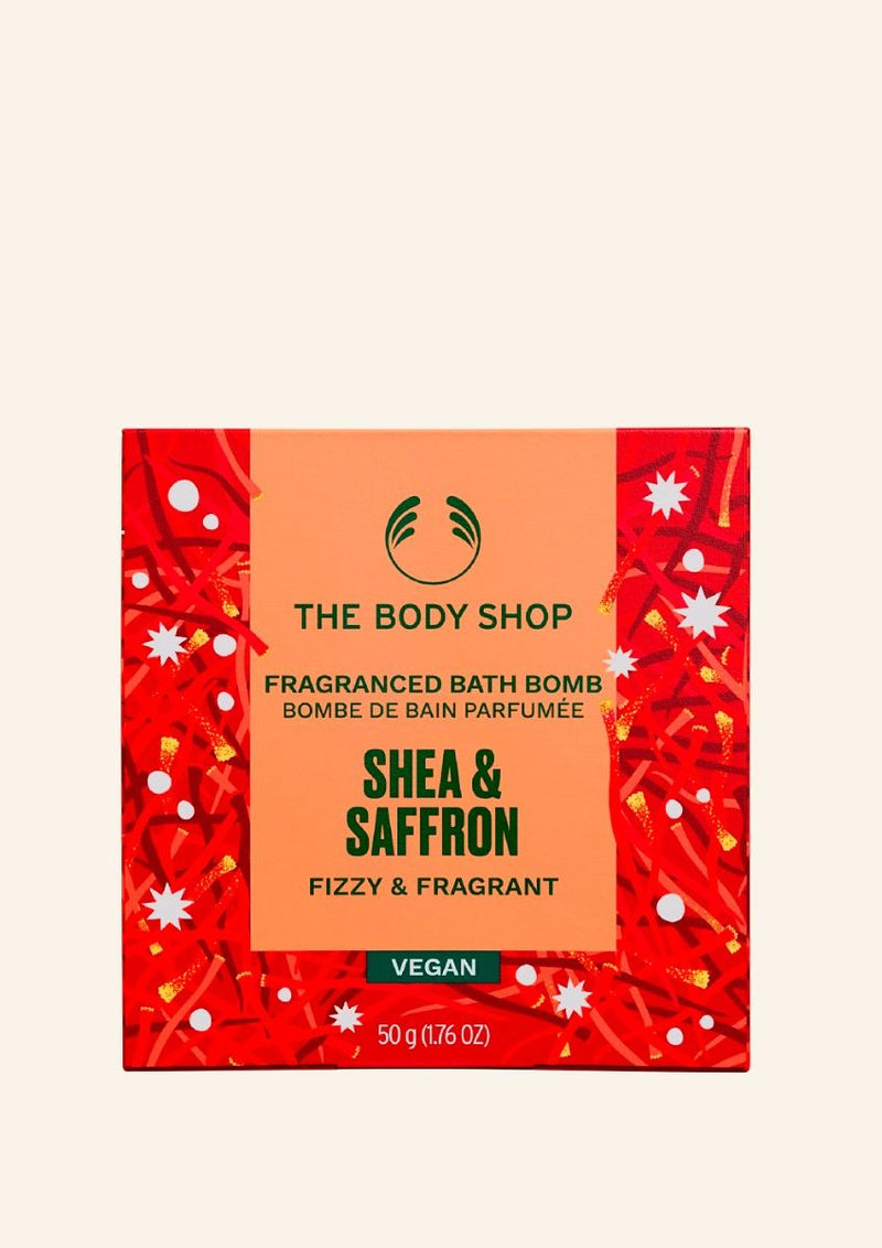 The Body Shop Shea & Saffron Bath Bomb, 50g Buy at Indicrest