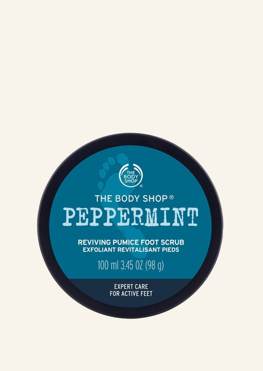 The Body Shop Peppermint Soothing Foot Scrub, 100ml Buy at Indicrest
