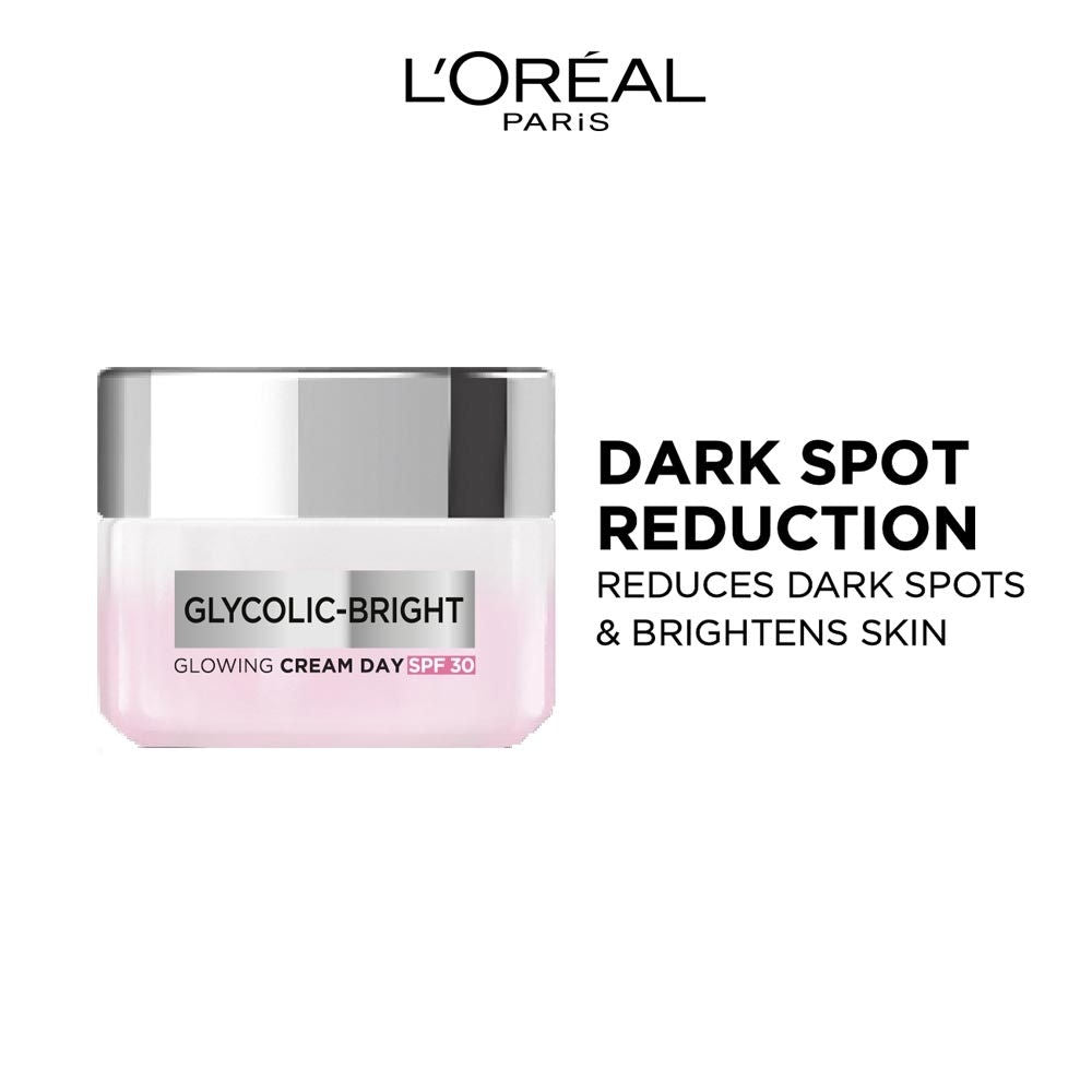L'Oreal Paris Glycolic Bright Glowing Day Cream SPF 30, 15ml Buy at Indicrest
