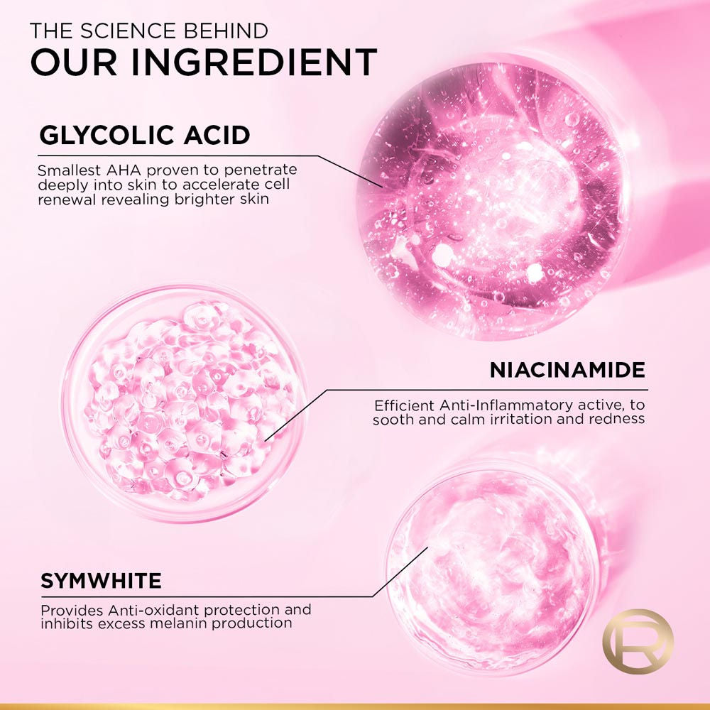 L'Oreal Paris Glycolic Bright Glowing Day Cream SPF 30, 15ml Buy at Indicrest Image 3