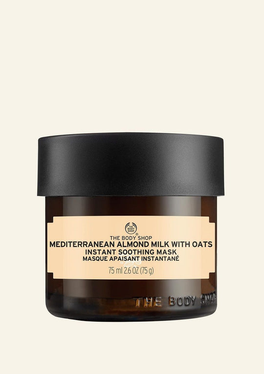 The Body Shop Mediterranean Almond Milk With Oats Instant Soothing Mask, 75ml Buy at Indicrest