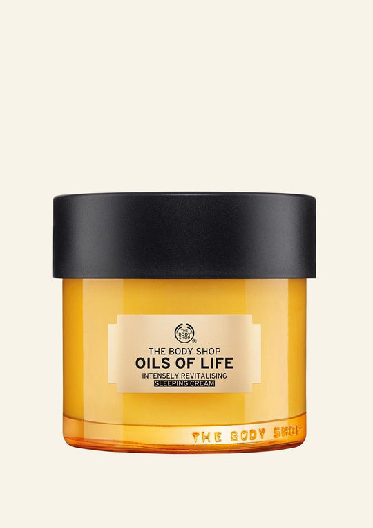 The Body Shop Oils Of Life Sleeping Cream, 80ml Buy at Indicrest