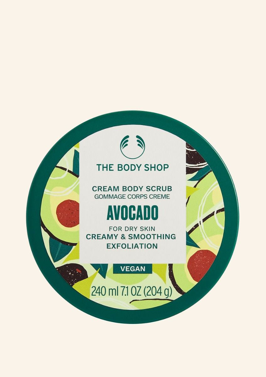 The Body Shop Avocado Body Scrub, 240ml