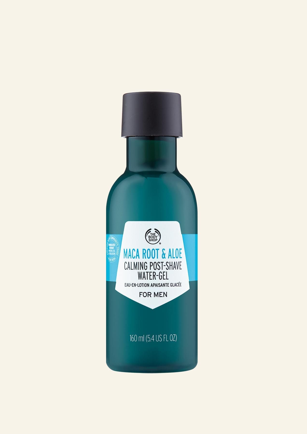 The Body Shop Maca Root & Aloe Post-Shave Water Gel For Men, 160ml
