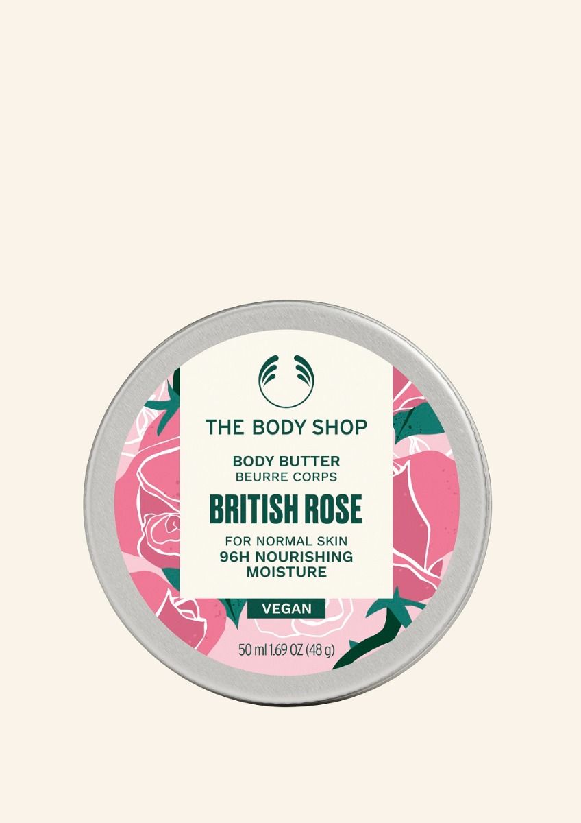 The Body Shop British Rose Body Butter 50ML, 50ml